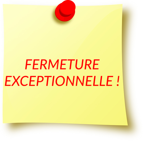fermeture-exceptionnelle